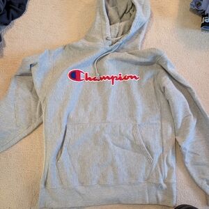 Champion Gray Hoodie